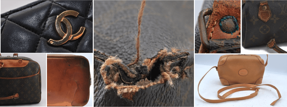 金具が破損しても、擦り切れていても、穴が開いても、ブランドマークが破損しても、肩紐が切れてしまっても、そのブランド品を私たちが買い取ります